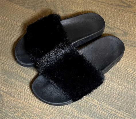 givenchy mens mink slides|Givenchy flat mules.